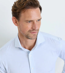 Excursionist Flex Print Sport Shirt BLUE FROST