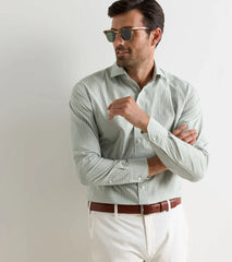 Dante Cotton Sport Shirt LIGHT WILLOW