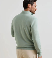 Coolspun Lite Cotton Quarter-Zip Sweater GRANDVIEW