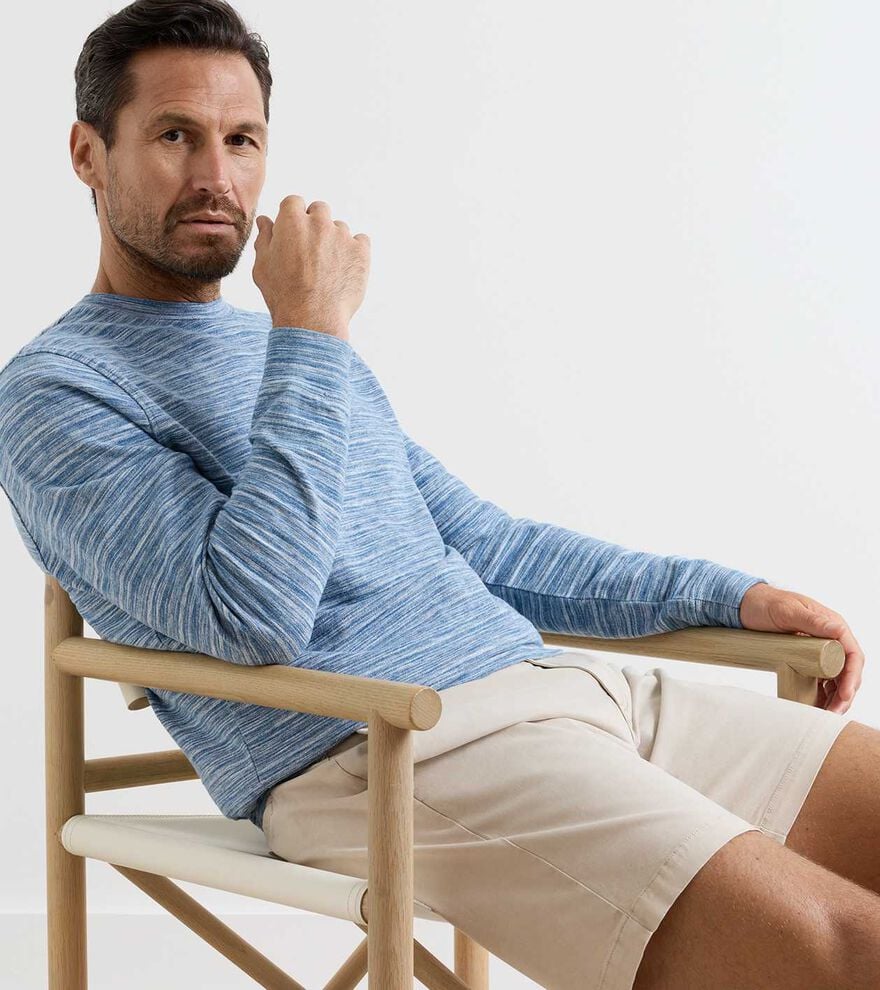 Crown Weekend Knit Crewneck INDIGO