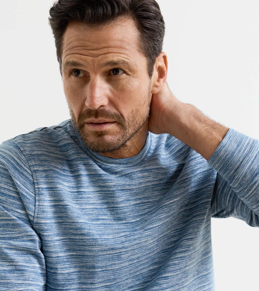 Crown Weekend Knit Crewneck INDIGO