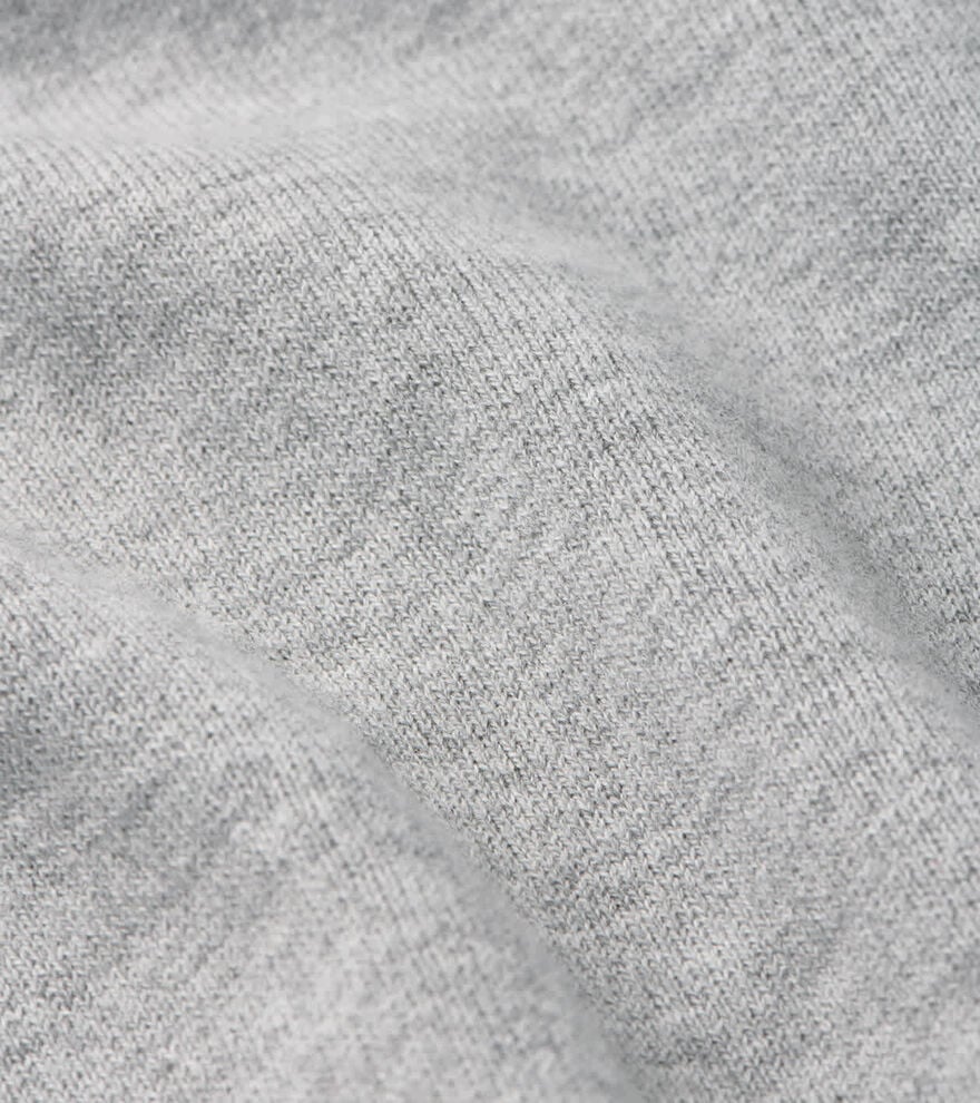 Coolspun Lite Cotton Quarter-Zip Sweater BRITISH GREY