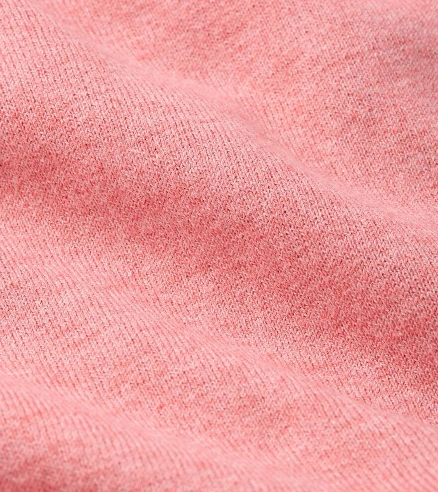 Coolspun Lite Cotton Quarter-Zip Sweater VENETIAN PINK