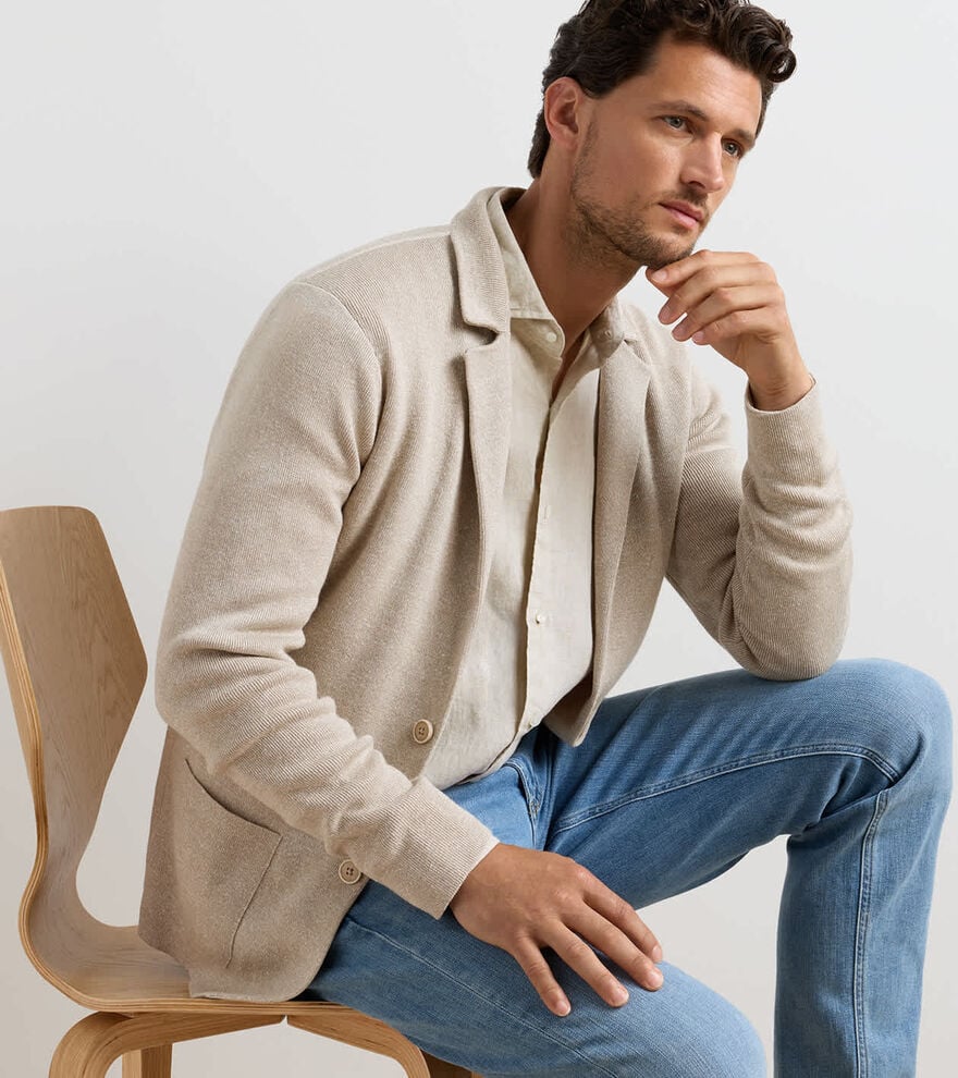 Beau Sweater Blazer TRUFFLE