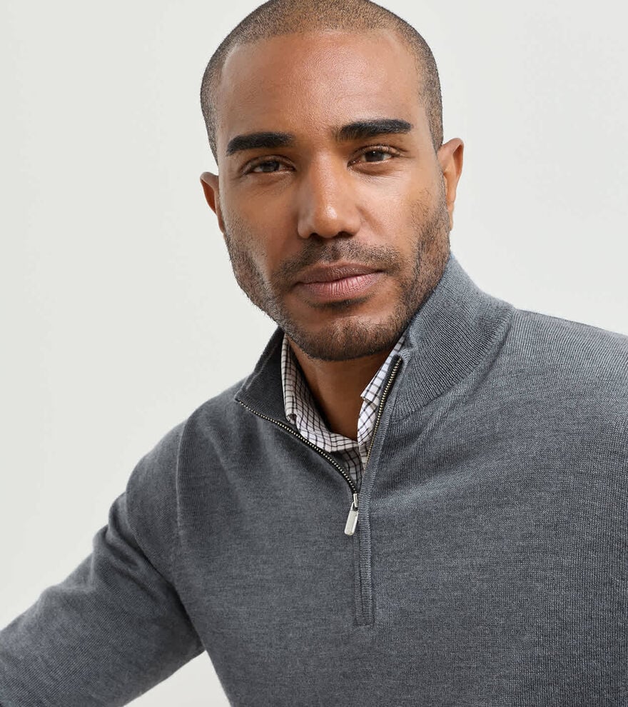 Autumn Crest Quarter-Zip CHARCOAL