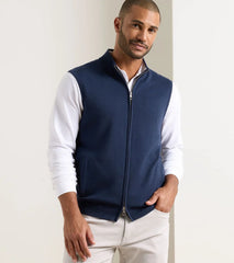 Coolspun Lite Full-Zip Sweater Vest NAVY