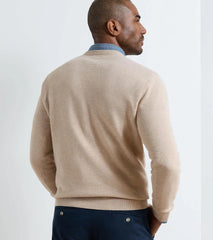 Coolspun Lite Textured Crewneck Sweater TRUFFLE