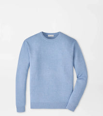 Coolspun Lite Textured Crewneck Sweater CLOUDY BLUE
