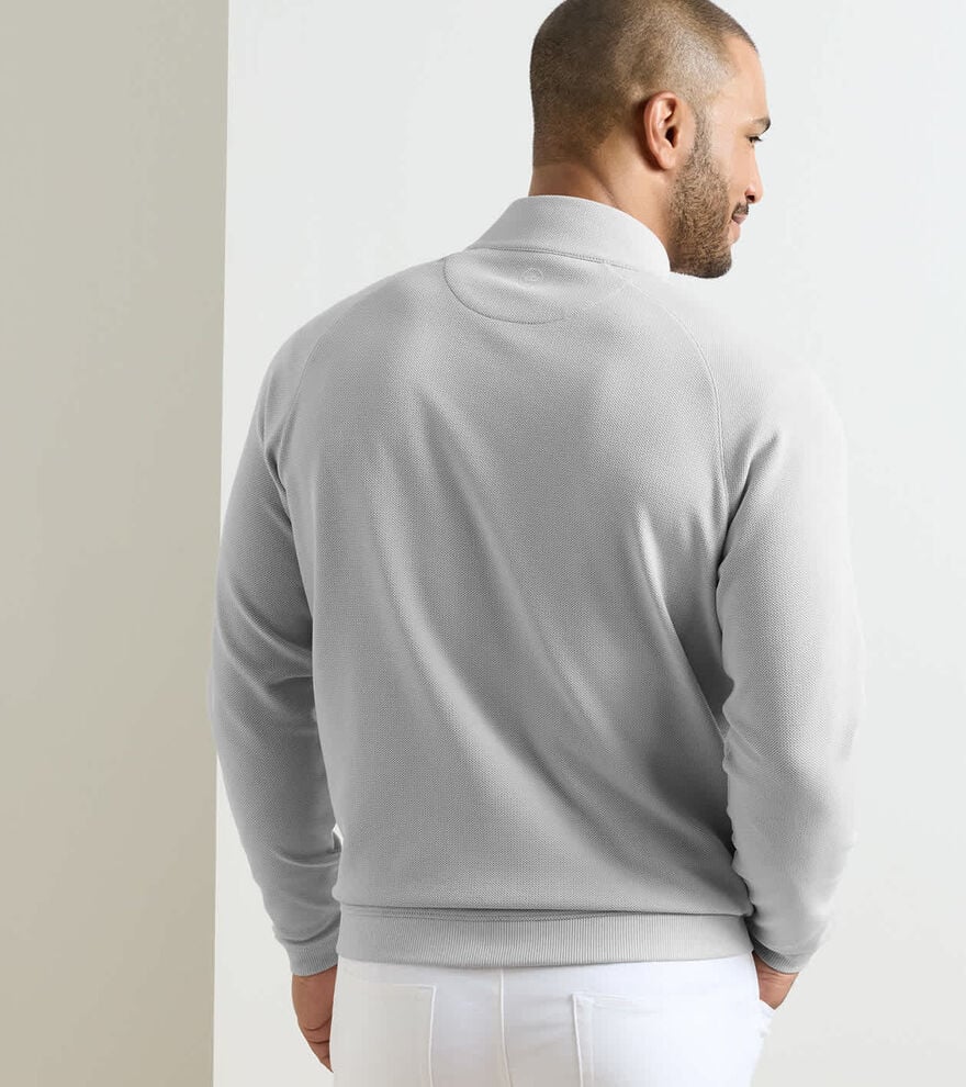 Cradle Piqué Performance Full-Zip BRITISH GREY