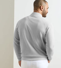 Cradle Piqué Performance Full-Zip BRITISH GREY