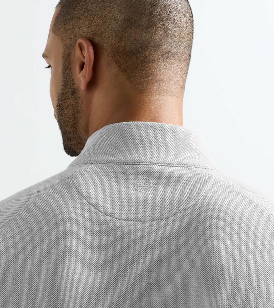 Cradle Piqué Performance Full-Zip BRITISH GREY