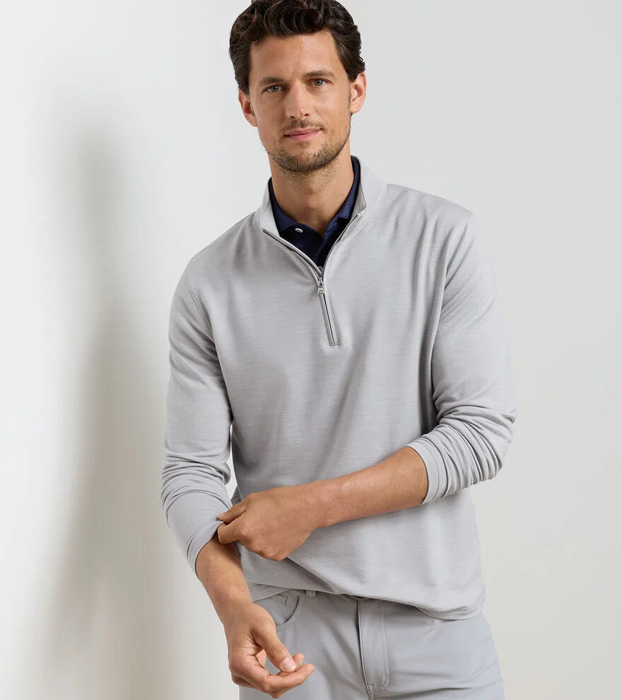 Excursionist Flex Knit Quarter-Zip GREY HEATHER