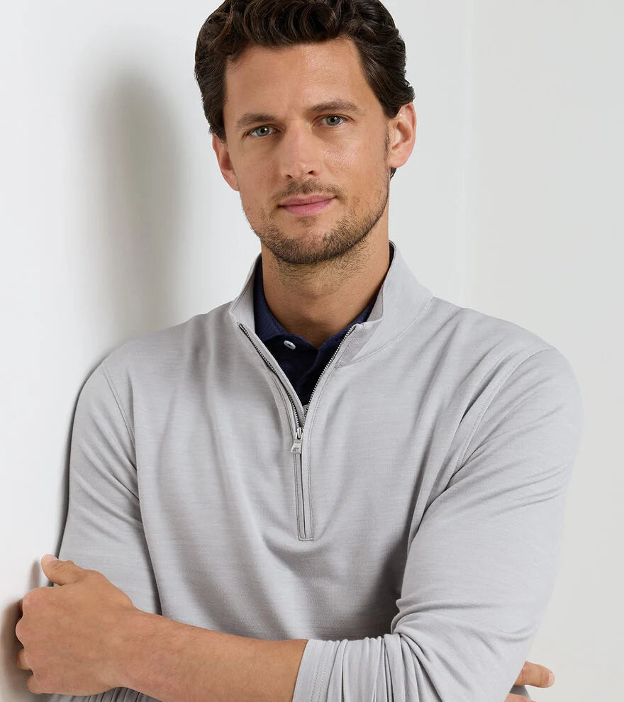 Excursionist Flex Knit Quarter-Zip GREY HEATHER