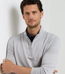 Excursionist Flex Knit Quarter-Zip GREY HEATHER