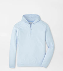 Pine Performance Quarter-Zip Hoodie STREAM BLUE