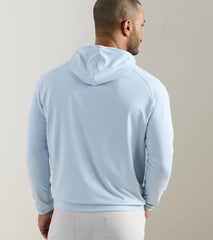 Pine Performance Quarter-Zip Hoodie STREAM BLUE