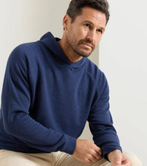 Crown Comfort Knit Hoodie NAVY