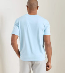 Crown Comfort Short-Sleeve Pocket Tee STREAM BLUE