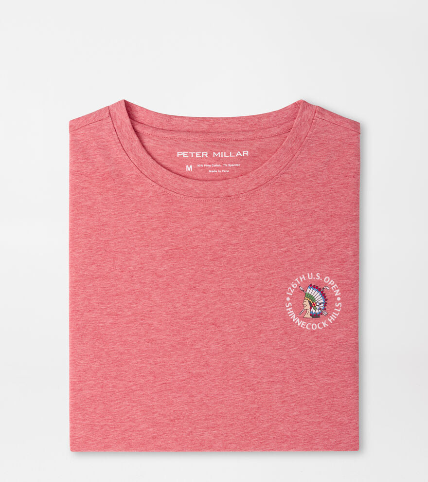 126th U.S. Open Course Map T-Shirt CAPE RED