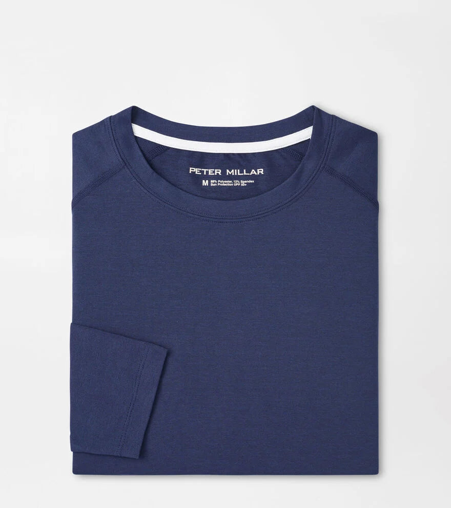 Aurora Performance Long-Sleeve T-Shirt NAVY