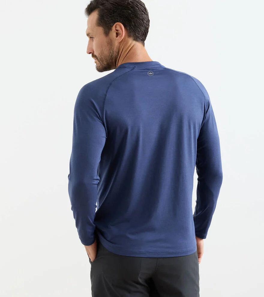 Aurora Performance Long-Sleeve T-Shirt NAVY