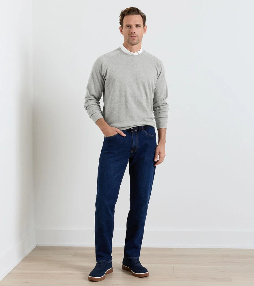 Crown Heritage Five Pocket Denim MIDNIGHT BLUE RINSE