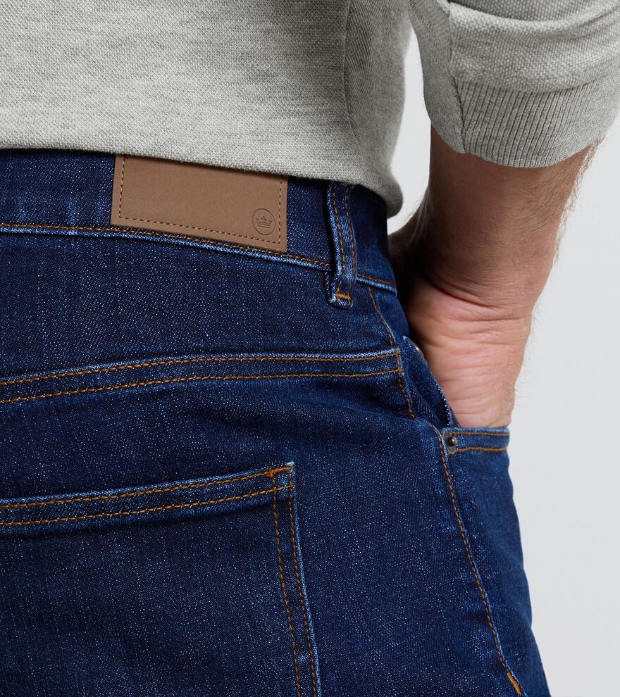 Crown Heritage Five Pocket Denim MIDNIGHT BLUE RINSE