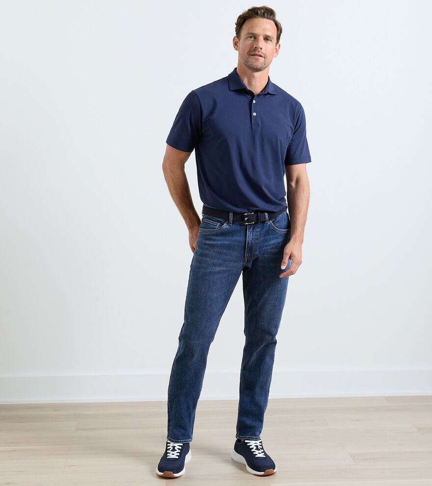 Crown Heritage Five Pocket Denim INDIGO BLUE WASH