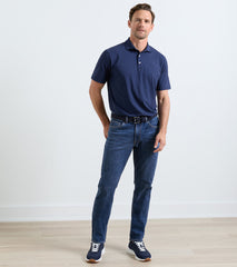 Crown Heritage Five Pocket Denim INDIGO BLUE WASH