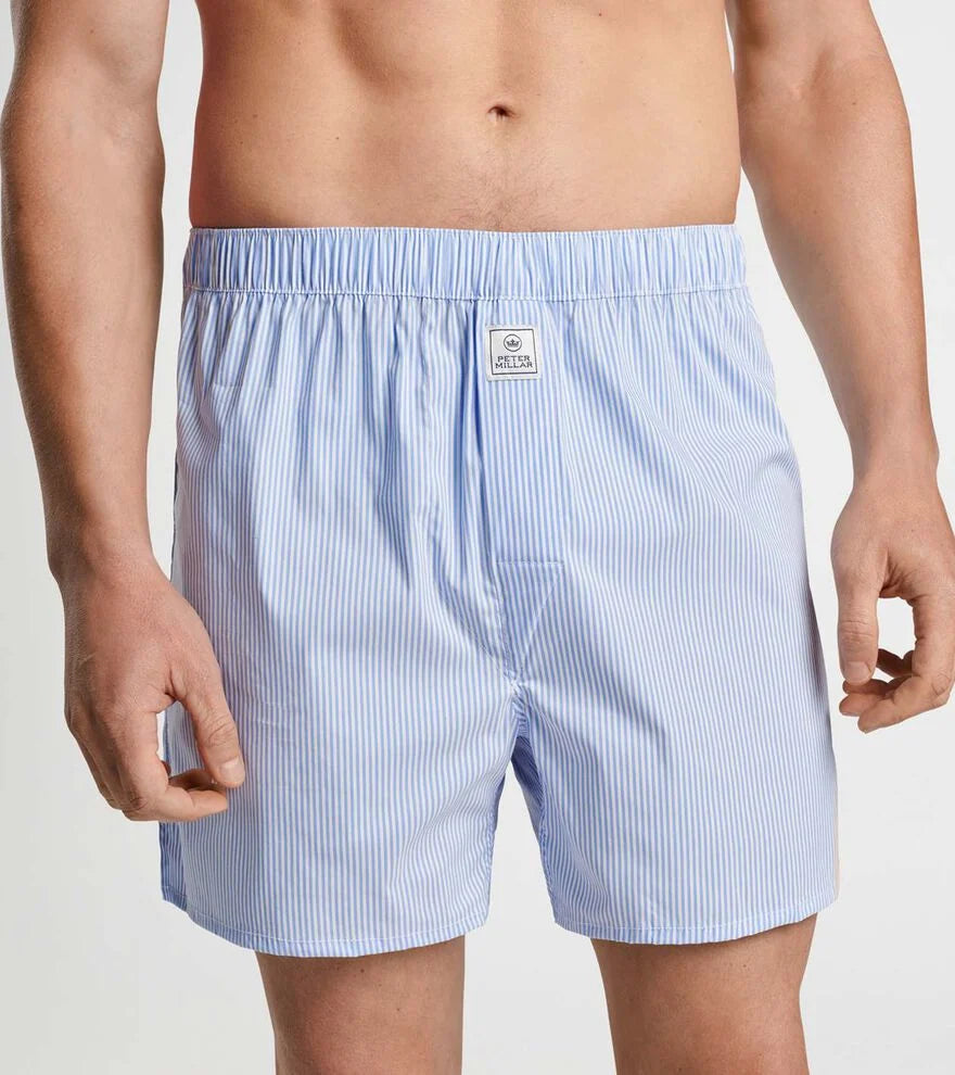 Dempsey Three-Pack Cotton Boxer COTTAGE BLUE