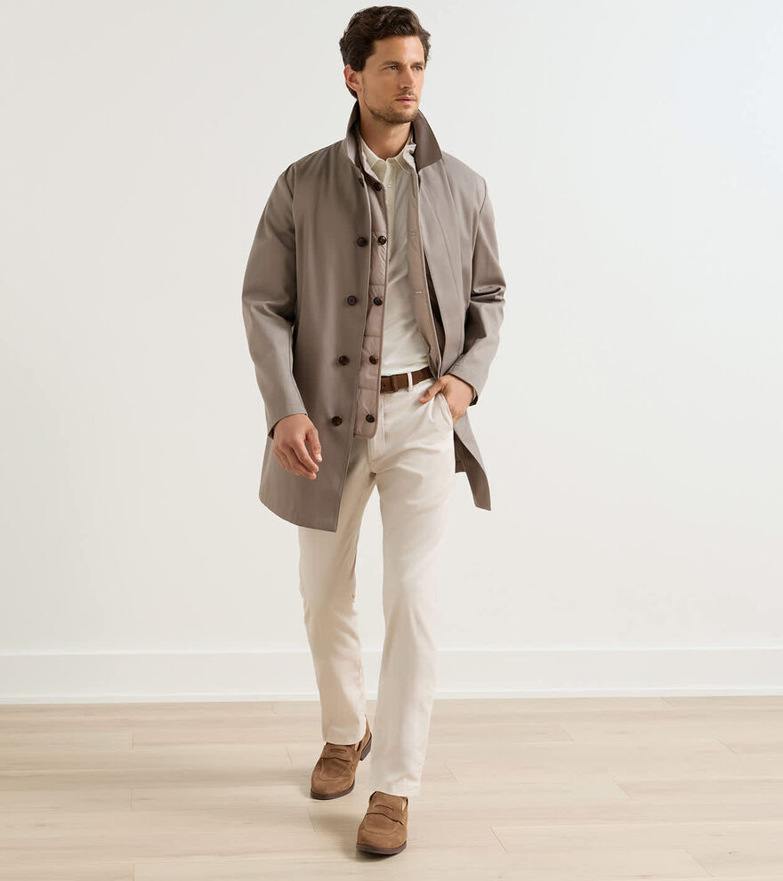 Bond 3-In-1 Trench Coat BISCOTTI