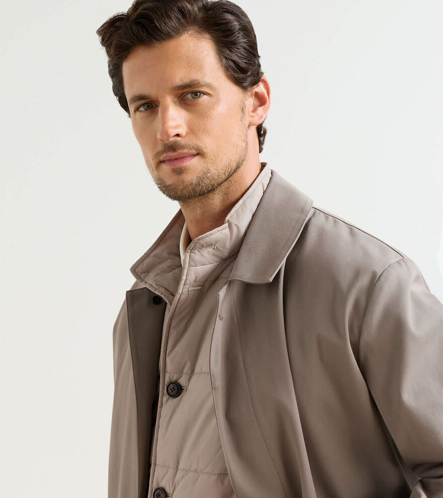 Bond 3-In-1 Trench Coat BISCOTTI