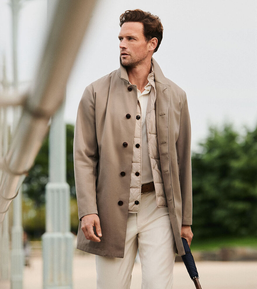 Bond 3-In-1 Trench Coat BISCOTTI