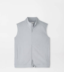 Cradle Piqué Performance Full-Zip Vest BRITISH GREY