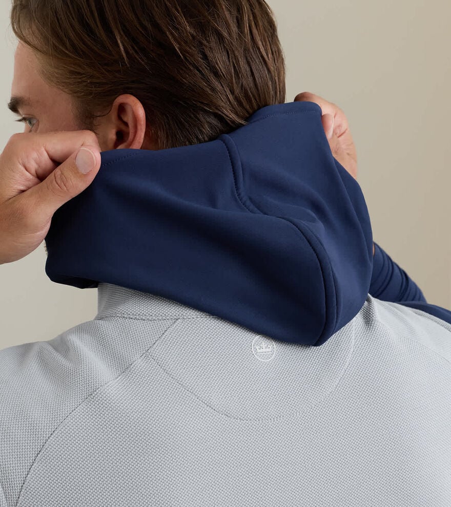 Cradle Piqué Performance Full-Zip Vest BRITISH GREY