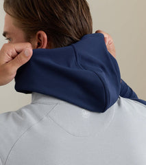 Cradle Piqué Performance Full-Zip Vest BRITISH GREY