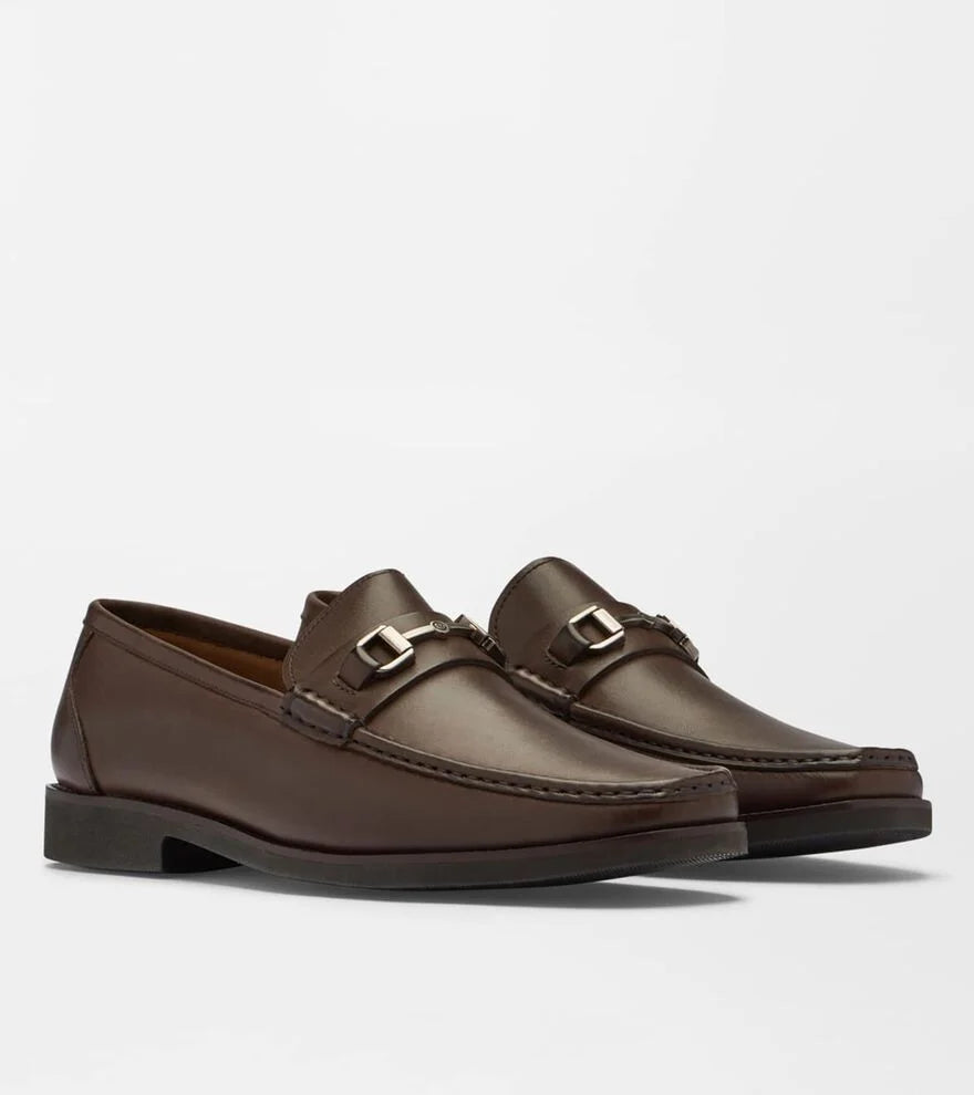 Leather Bit Loafer BROWN