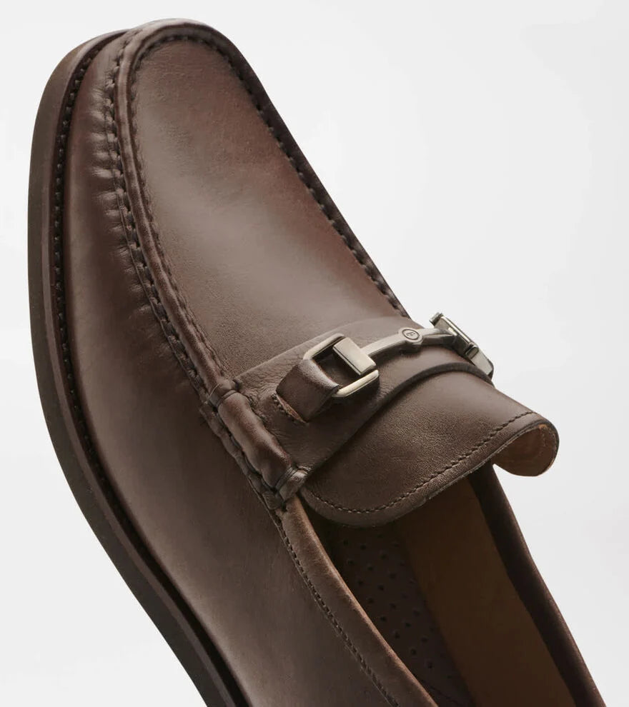 Leather Bit Loafer BROWN