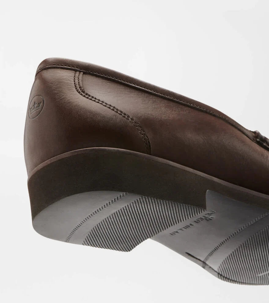 Leather Bit Loafer BROWN