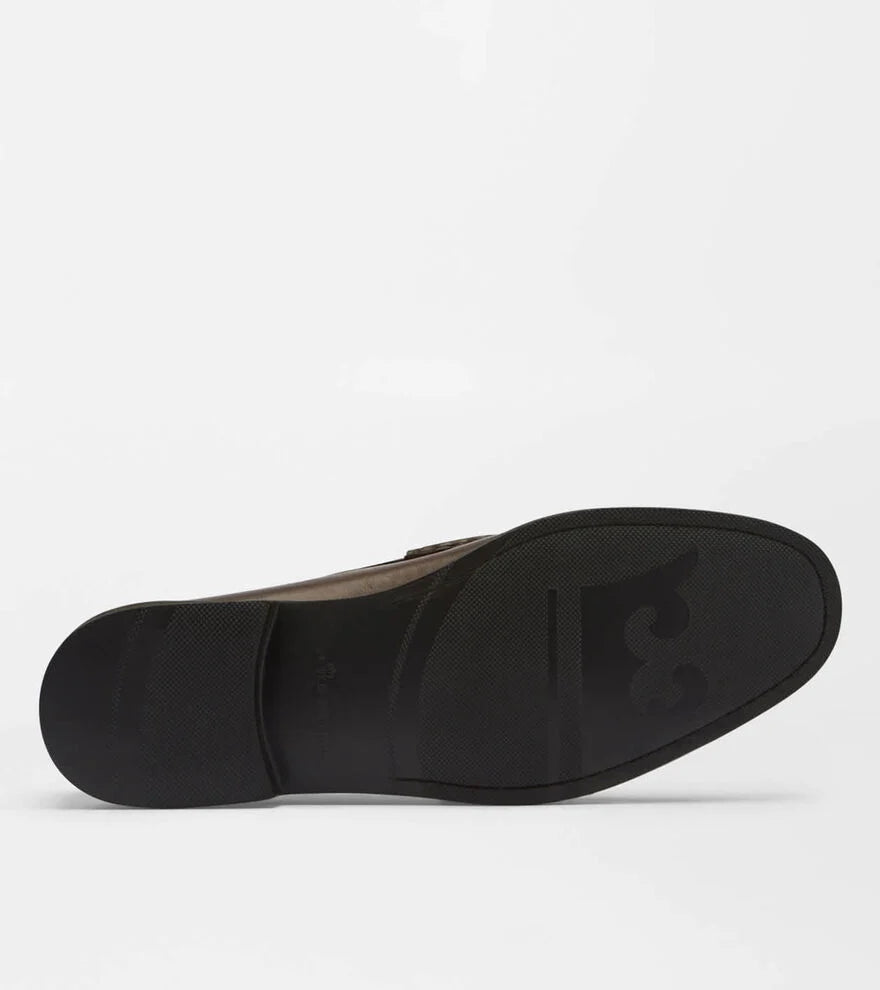 Leather Bit Loafer BROWN