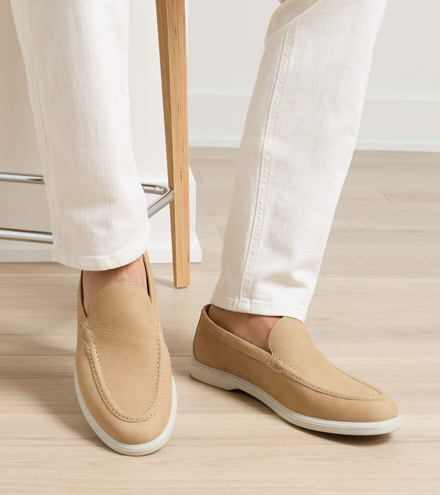 Excursionist Nubuck Venetian Loafer WHEAT