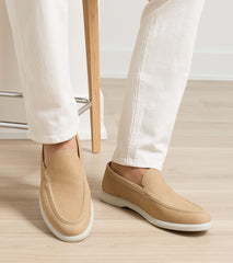 Excursionist Nubuck Venetian Loafer WHEAT