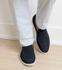 Excursionist Nubuck Venetian Loafer DARK NAVY