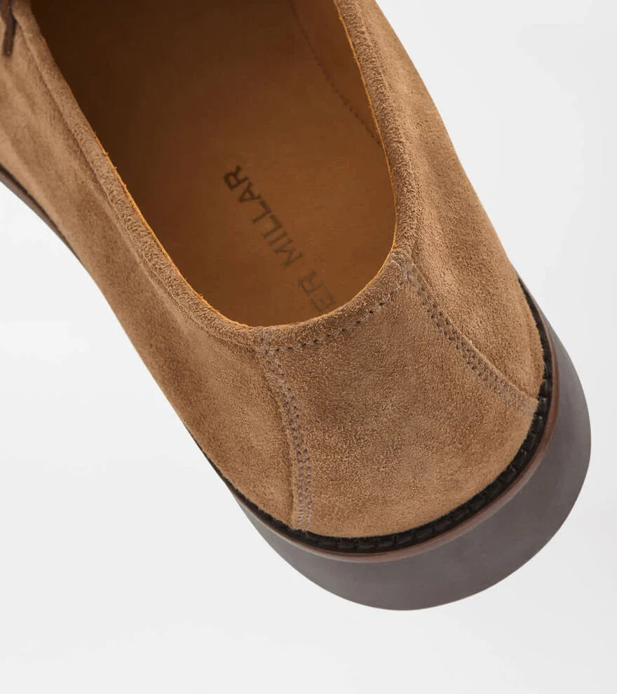 Madison Suede Penny Loafer CHESTNUT