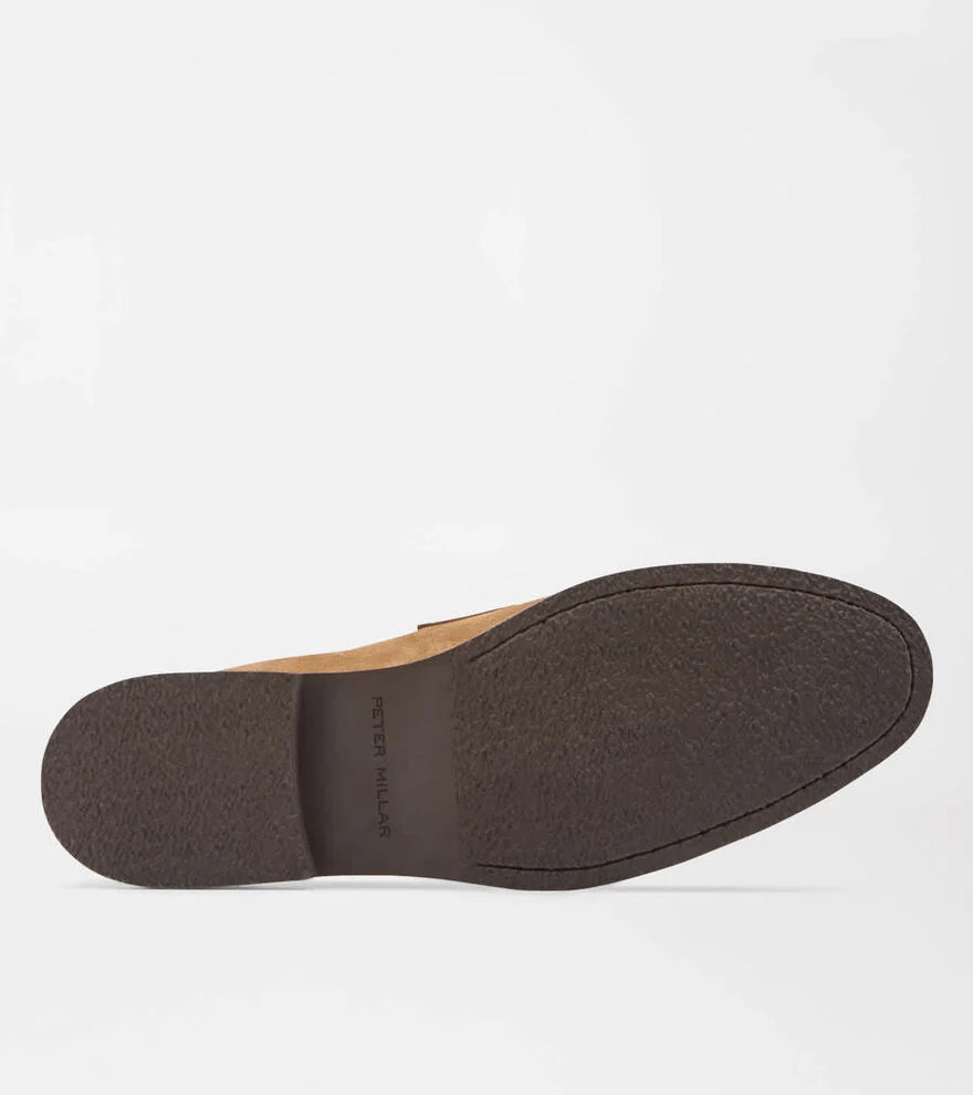 Madison Suede Penny Loafer CHESTNUT