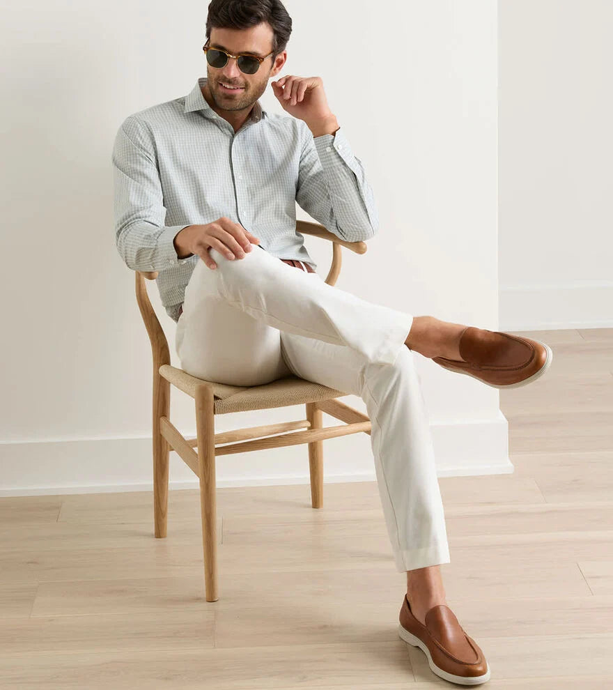 Excursionist Leather Venetian Loafer COGNAC