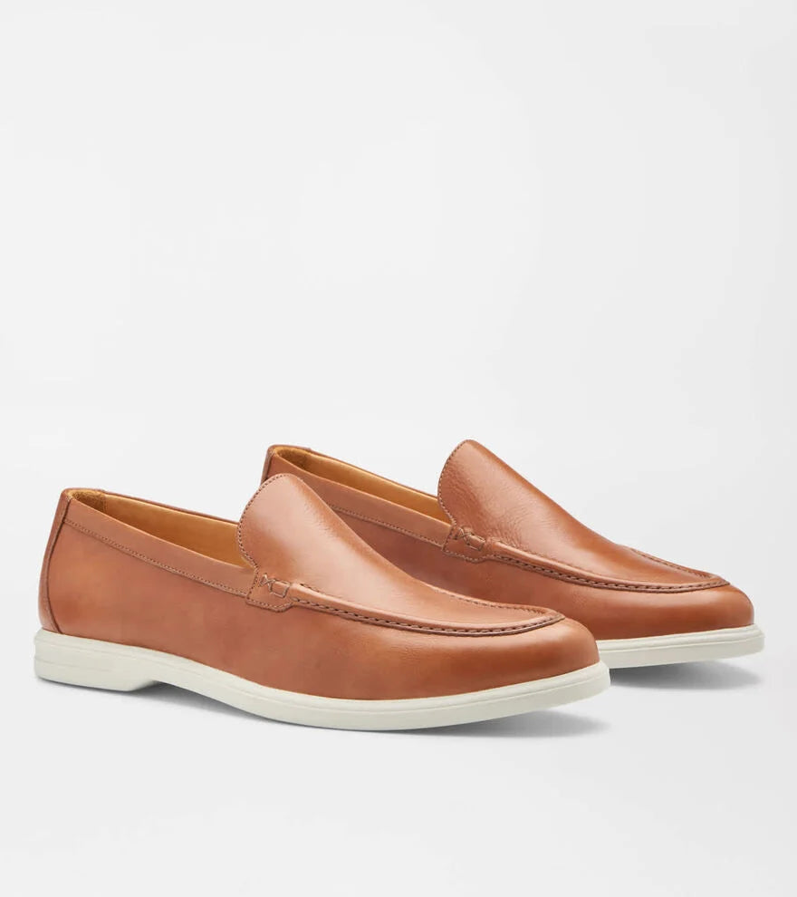 Excursionist Leather Venetian Loafer COGNAC
