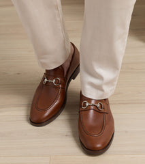 Madison Bit Loafer CHESTNUT