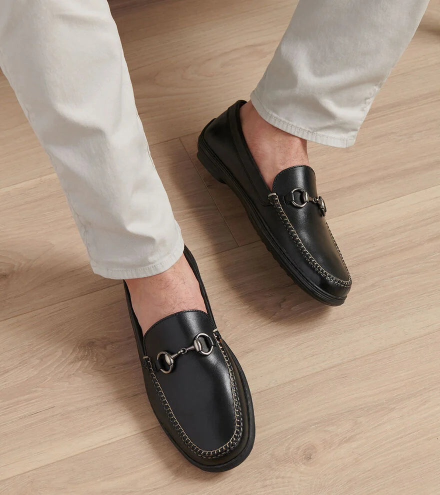 Kiely Driving Moccasin BLACK