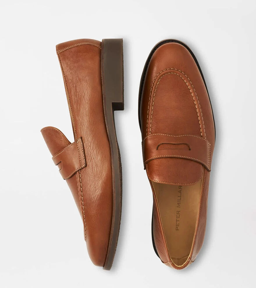 Madison Penny Loafer COGNAC